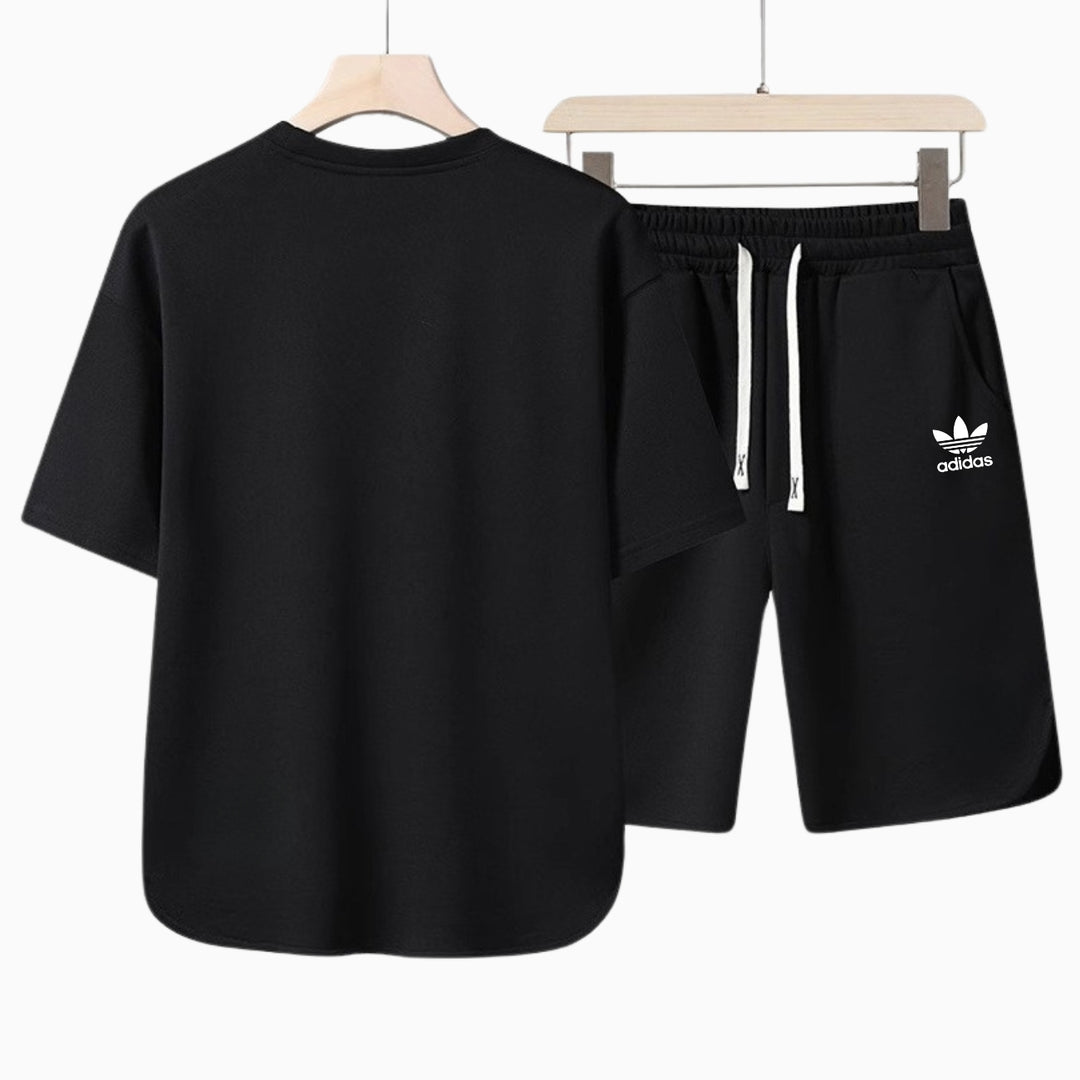 Casual Set för män - T-shirt och shorts