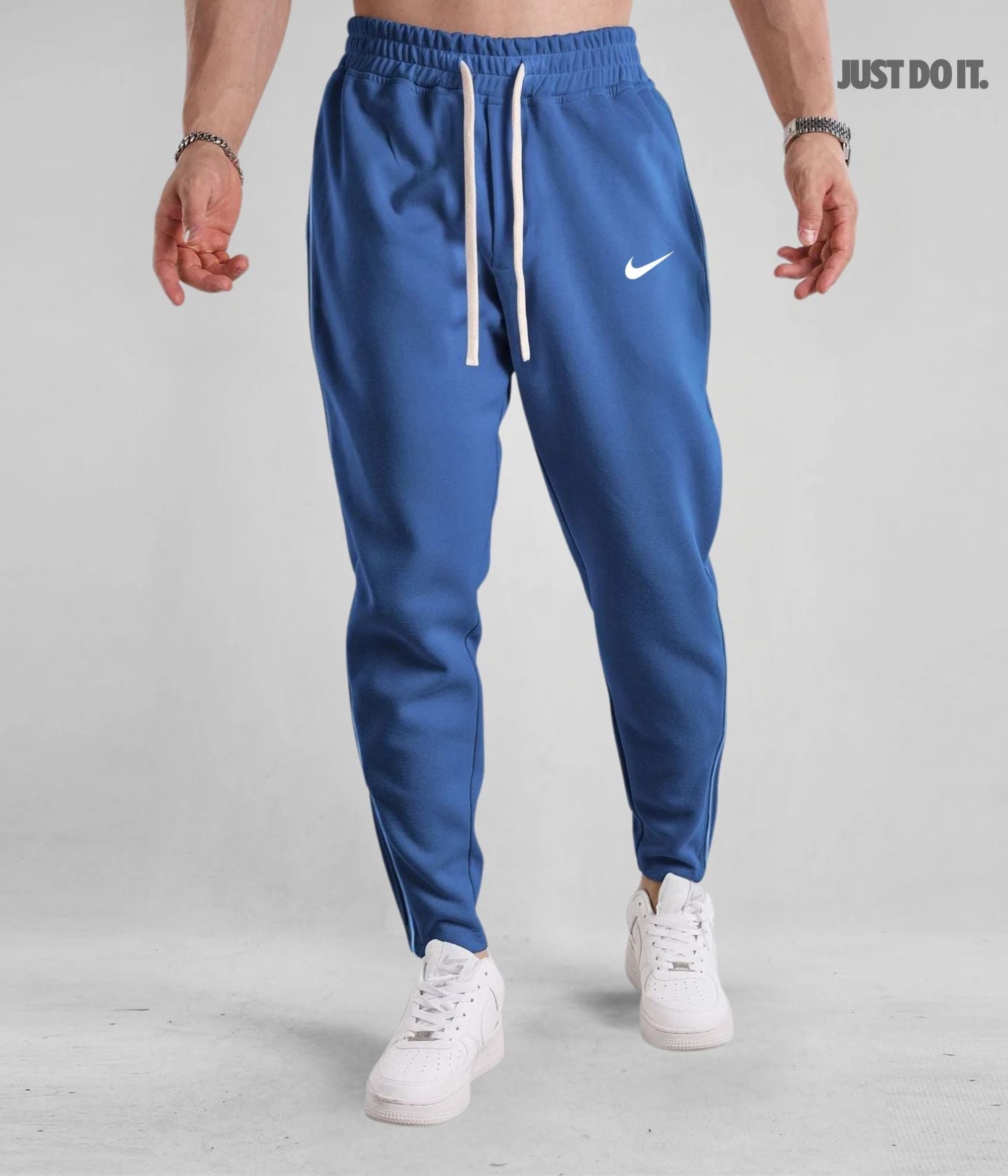 Streetwearbyxor - Med Dragkedja vid Fotleden