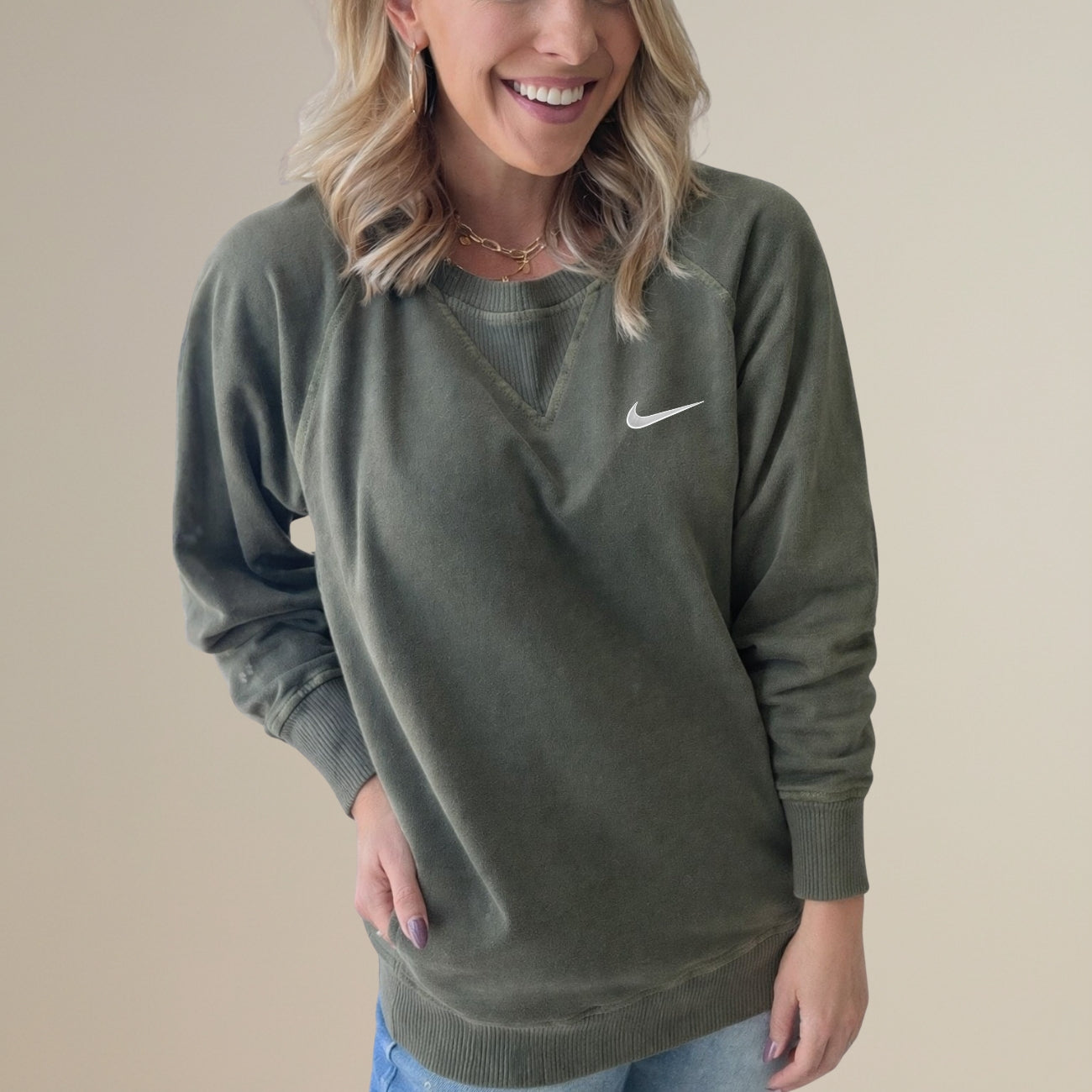 Faded Casual Sweater - UTFÖRSÄLJNING