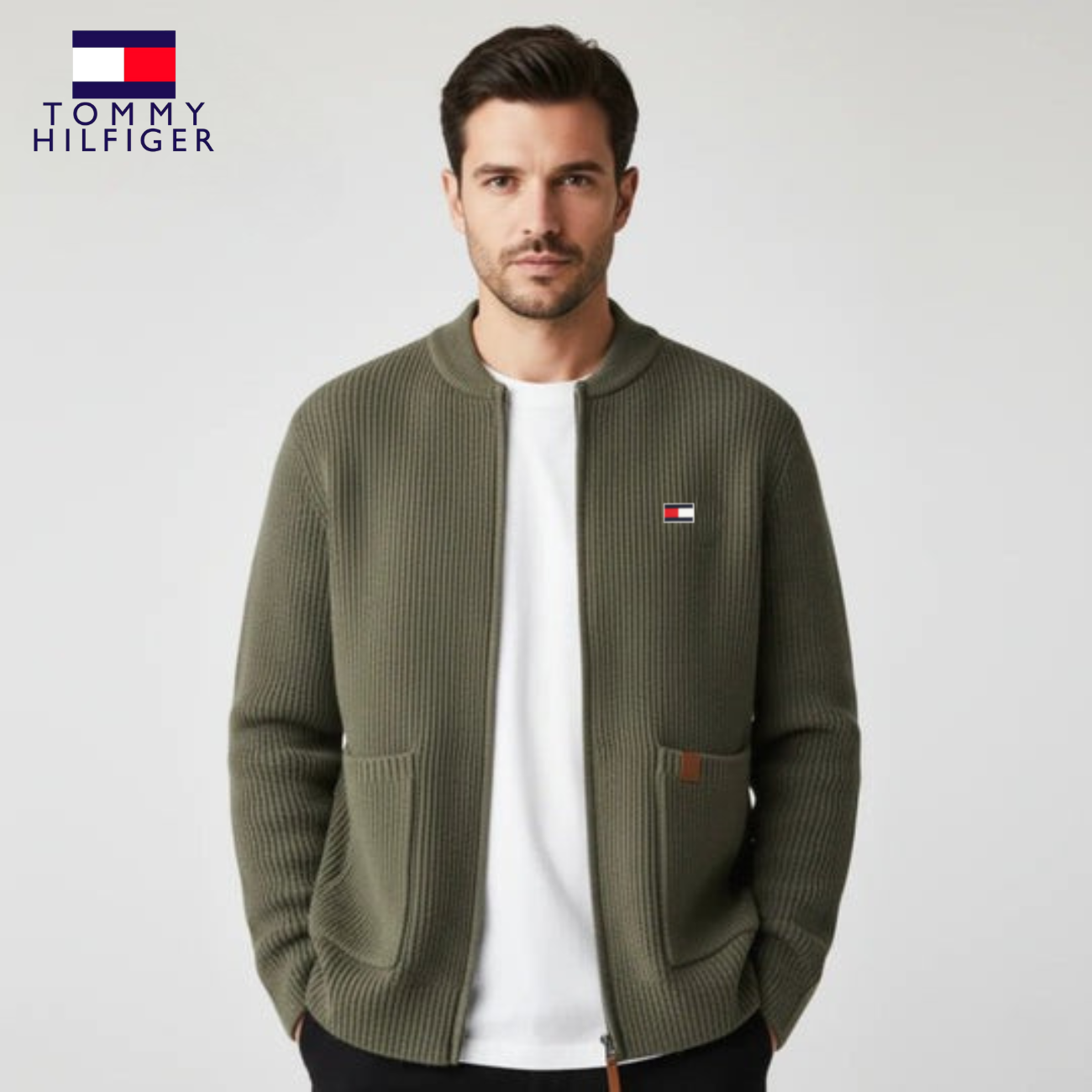 Zippad Stickad Kofta || REAPRIS