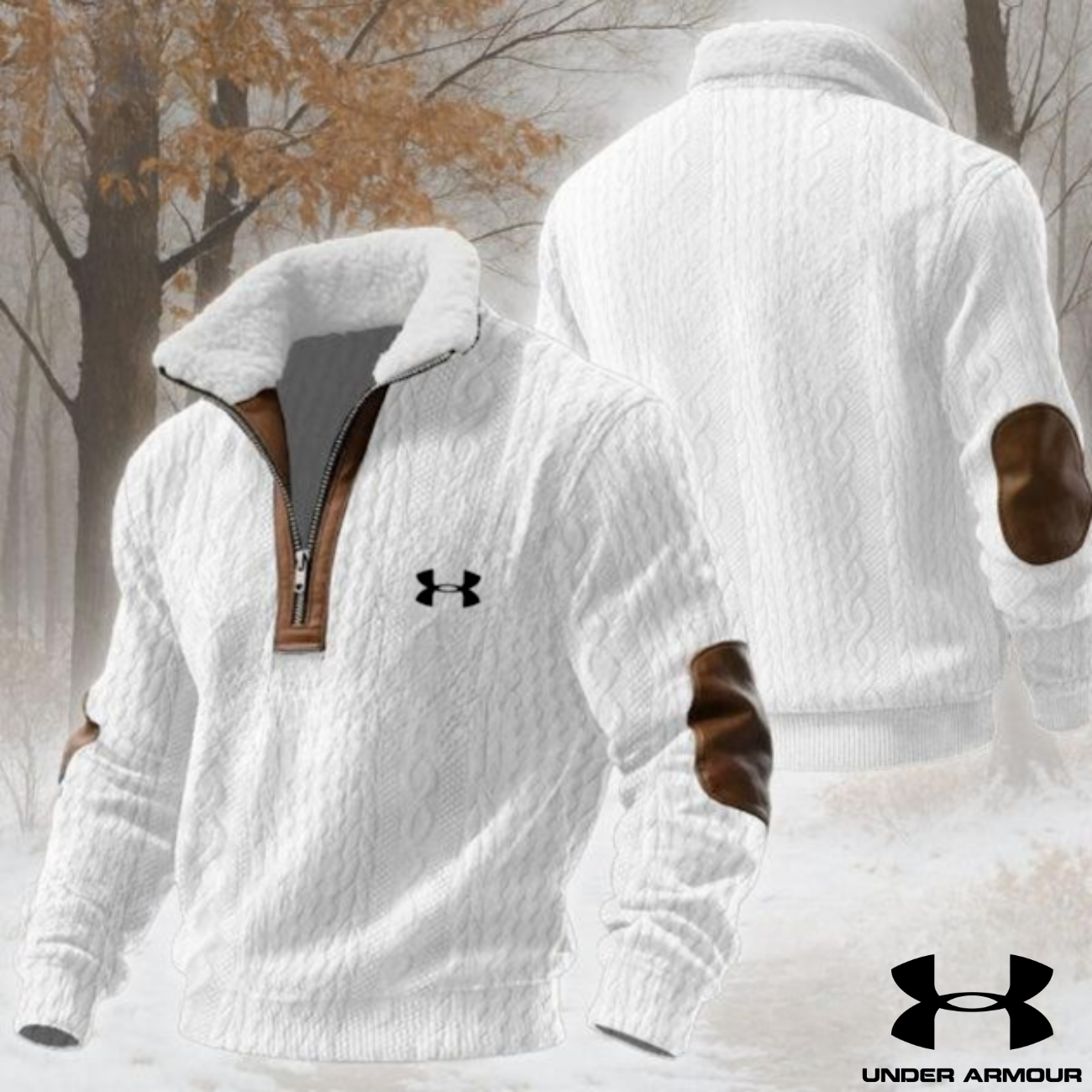 2026 Mysig Ribbad Zip-Up Tröja || Utförsäljning