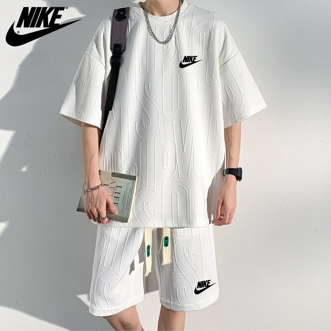 Avslappnad T-shirt och Shorts Set || UTFÖRSÄLJNINGSPRIS