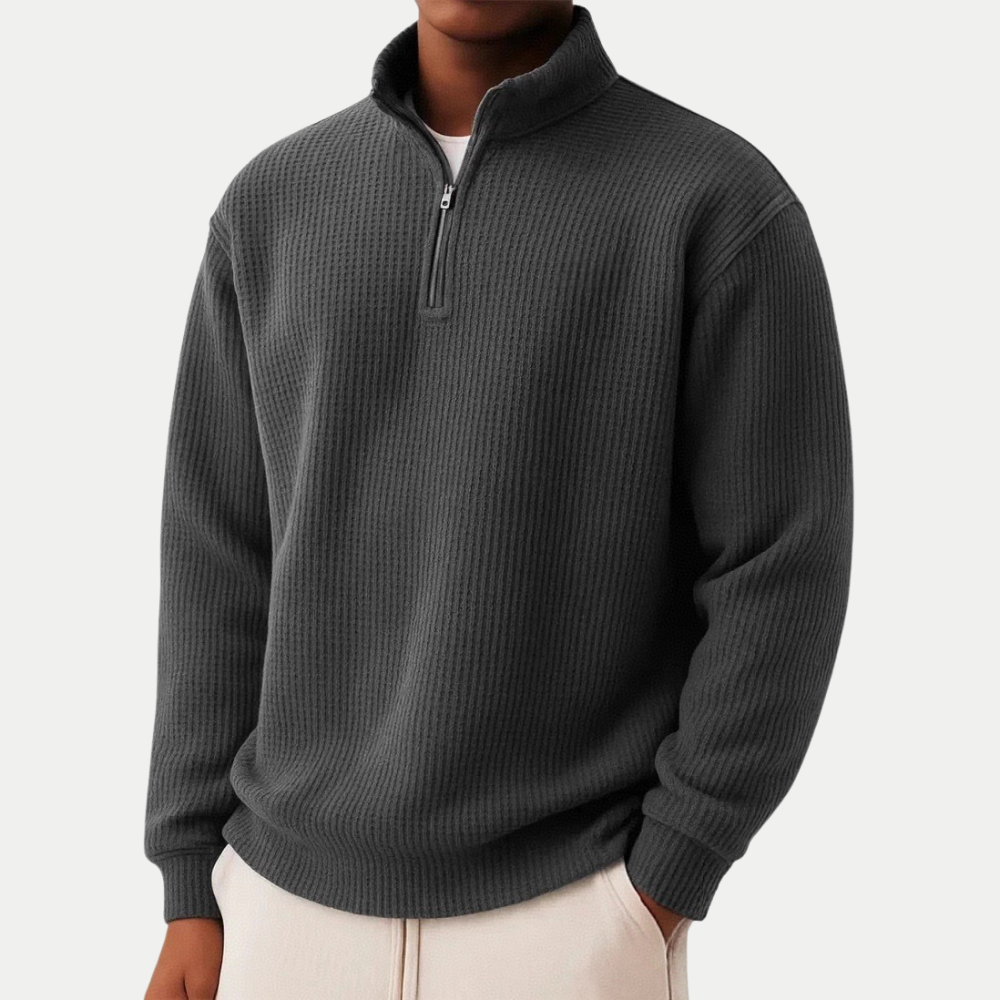 DAAN™ | Bekväm tröja med dragkedja