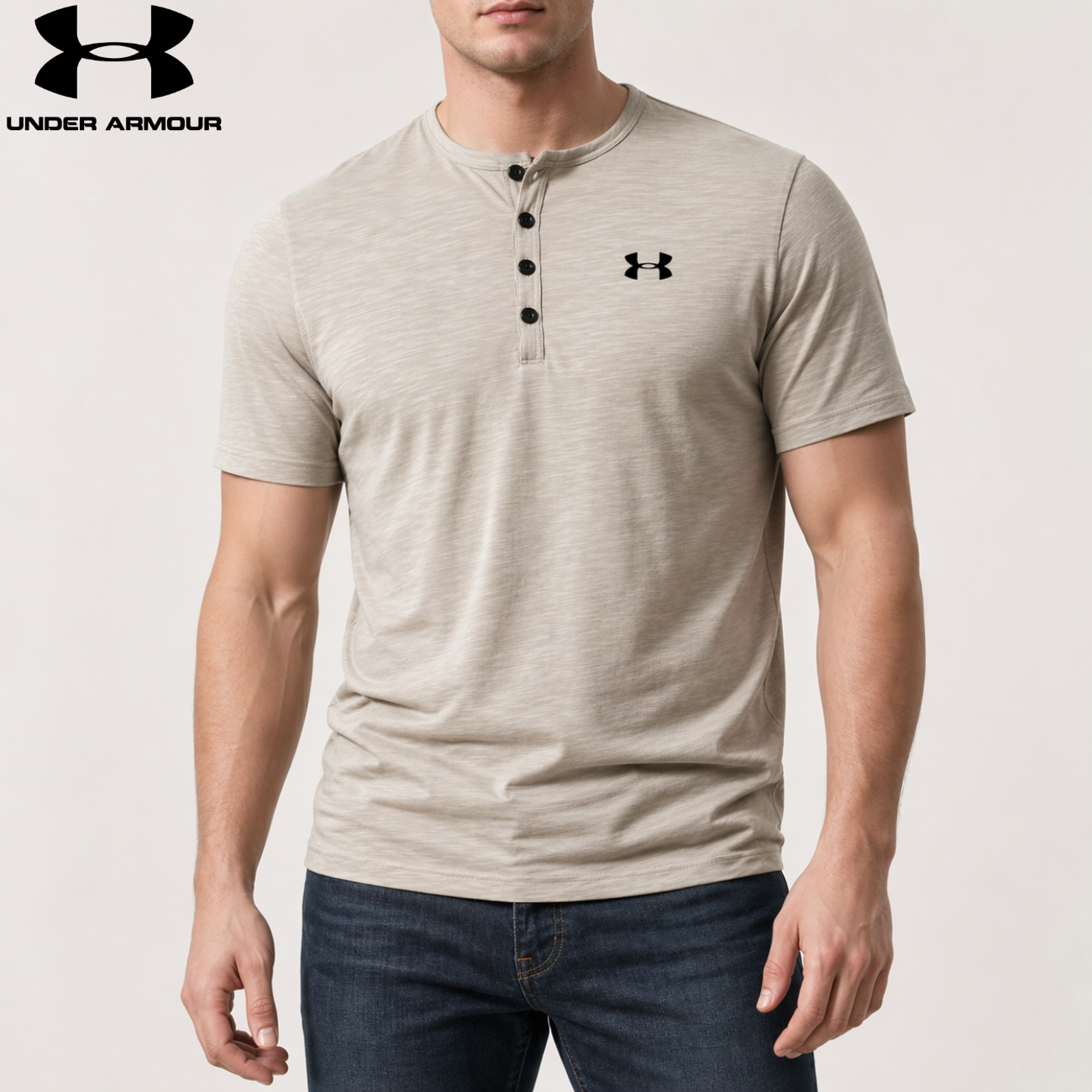 Core Tech Slub Henley || Utförsäljning