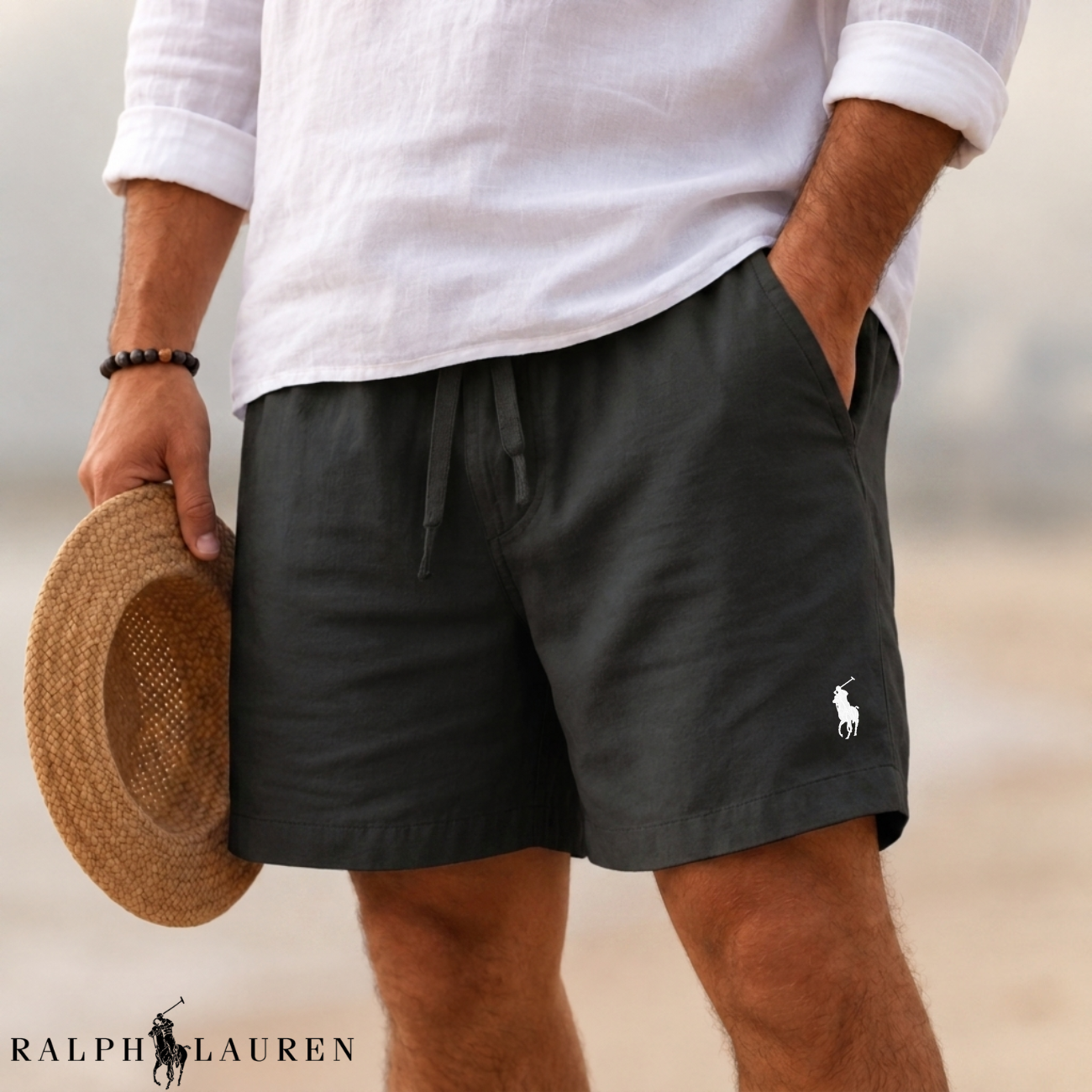 Essentiella Shorts i Linneblandning || Utförsäljning