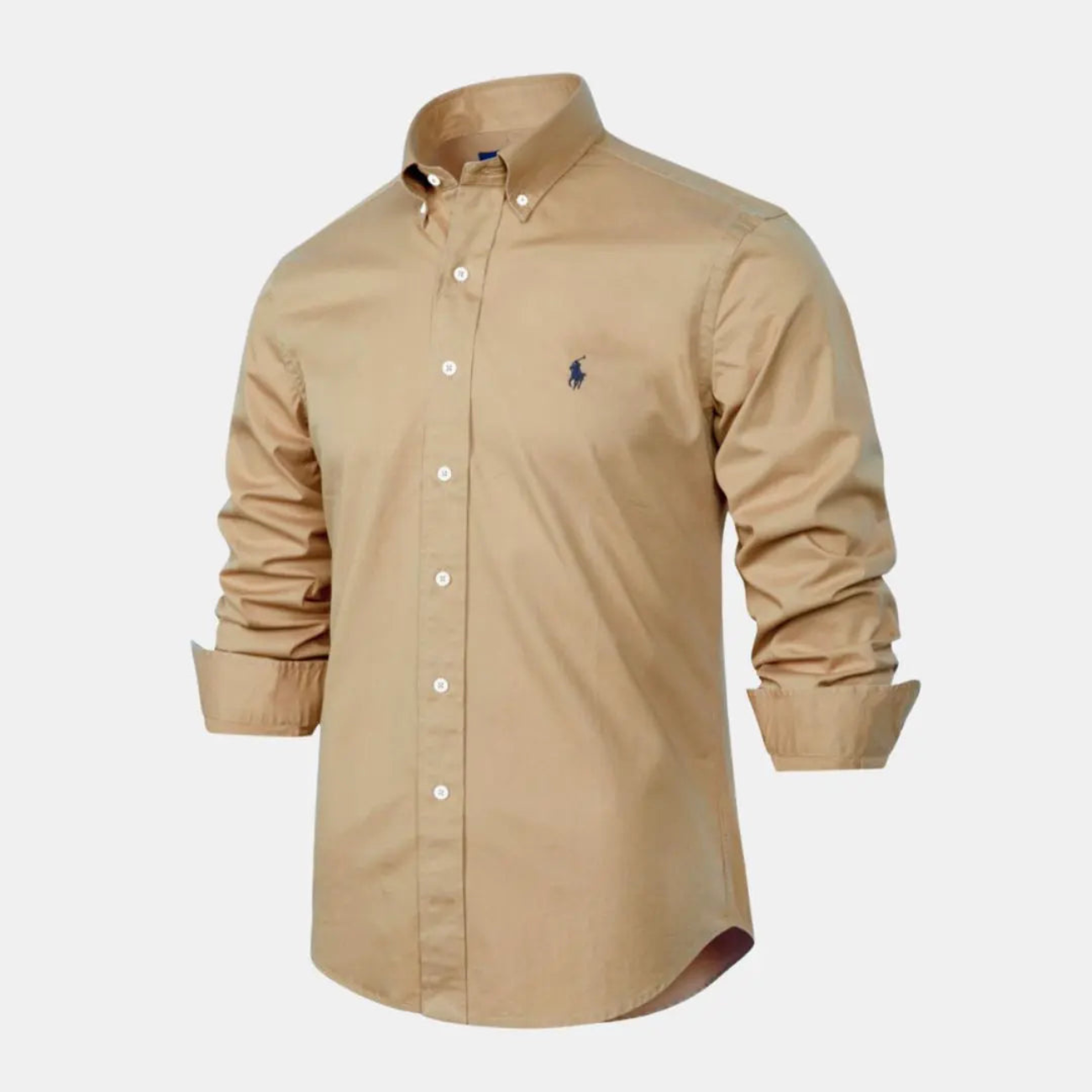 2026 Klassisk Slim Fit Knappskjorta - Utförsäljning