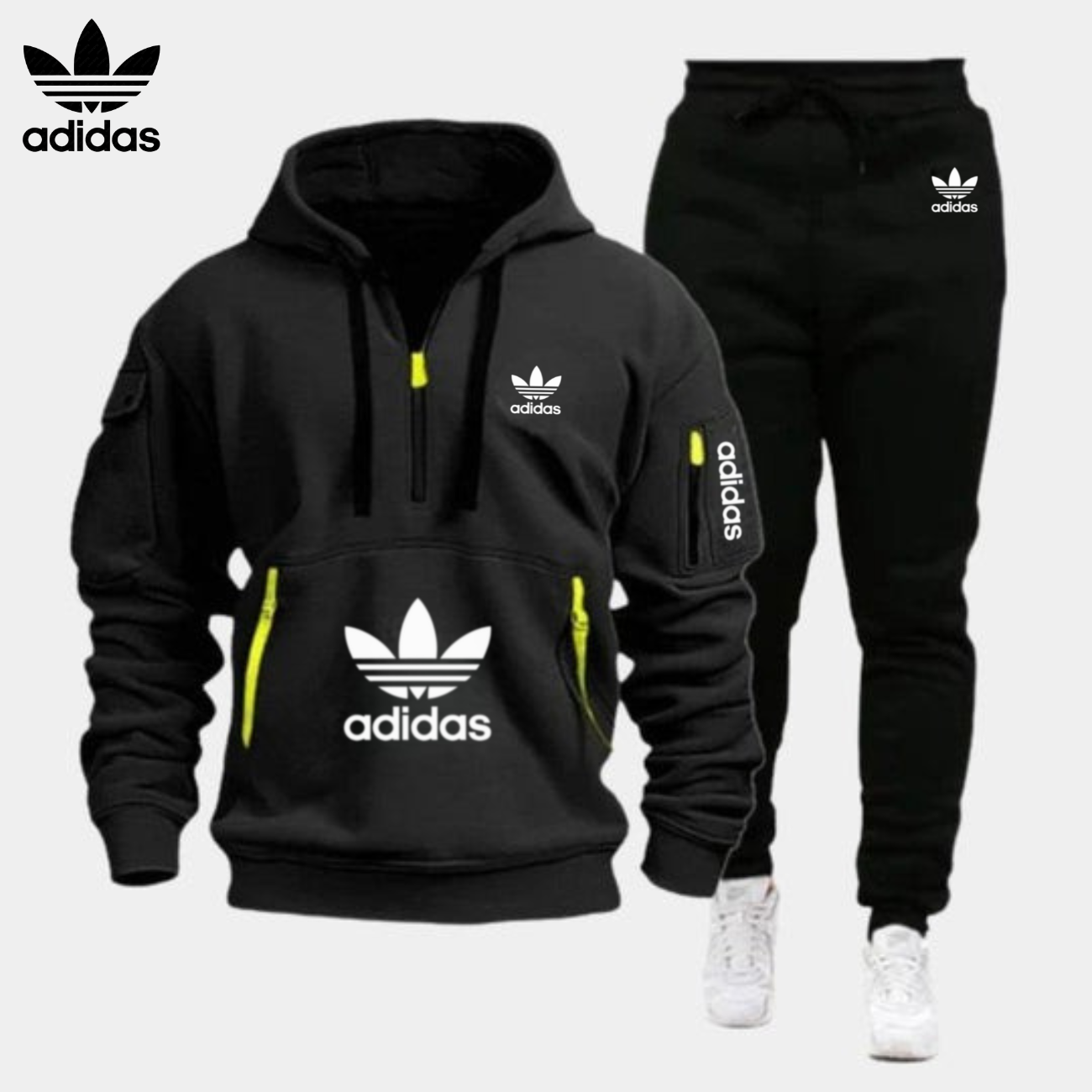 Avslappnat streetwear-set || Utförsäljningspris
