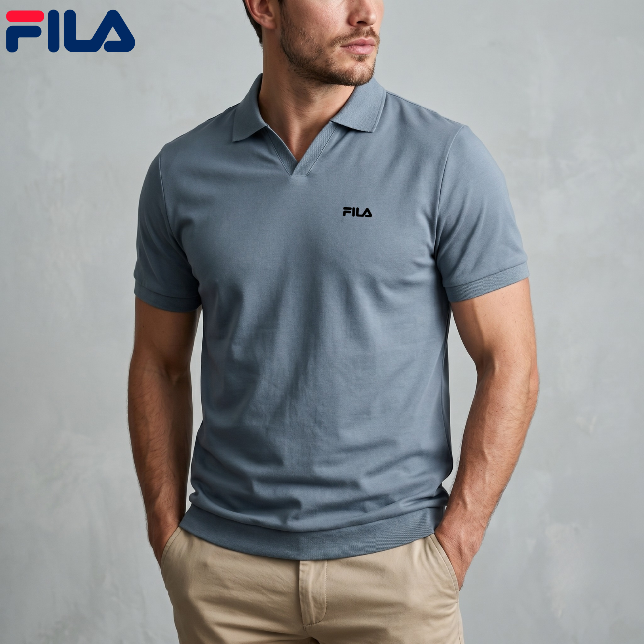 V-Placket Polo || Utförsäljning