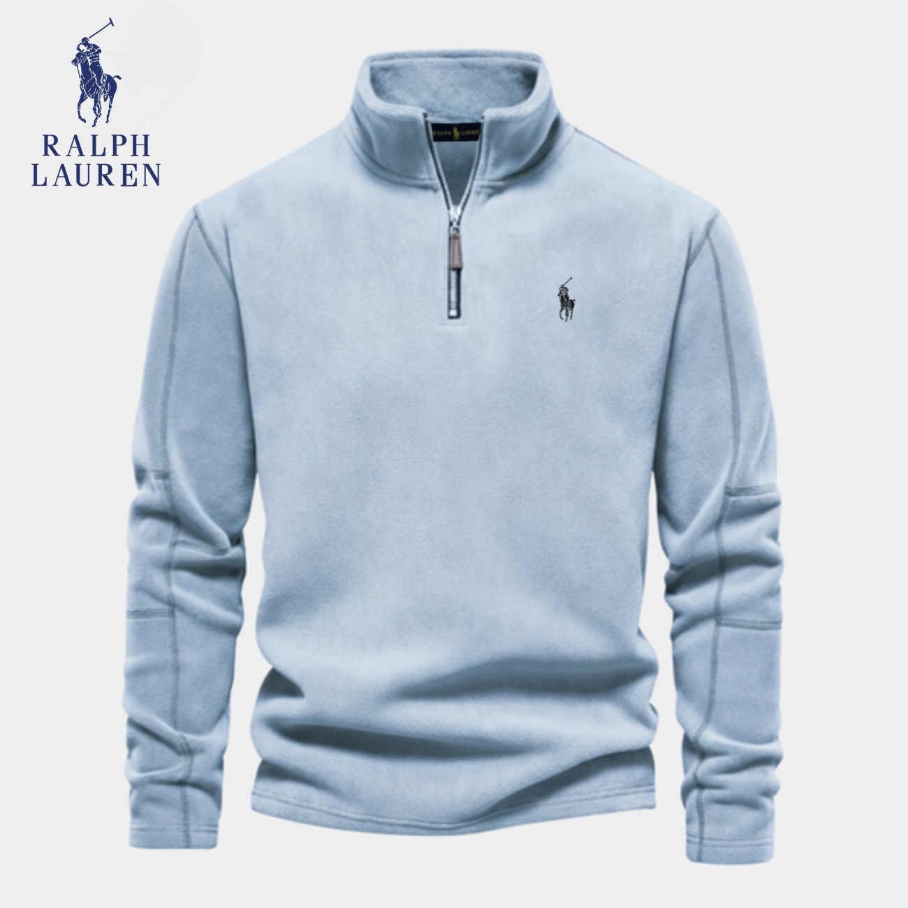 RL™ Half Zip Sweatshirt | I Bomull