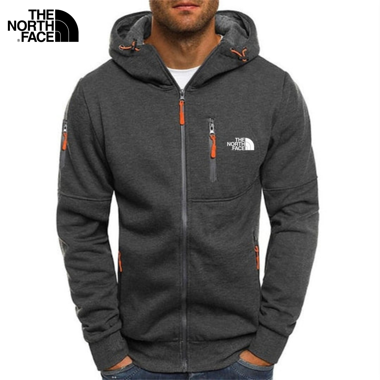 Premium Komfort Zip-Up Hoodie || Utförsäljning