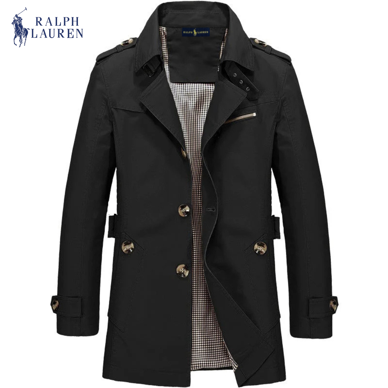 Tidlös Trench Coat || Utförsäljning