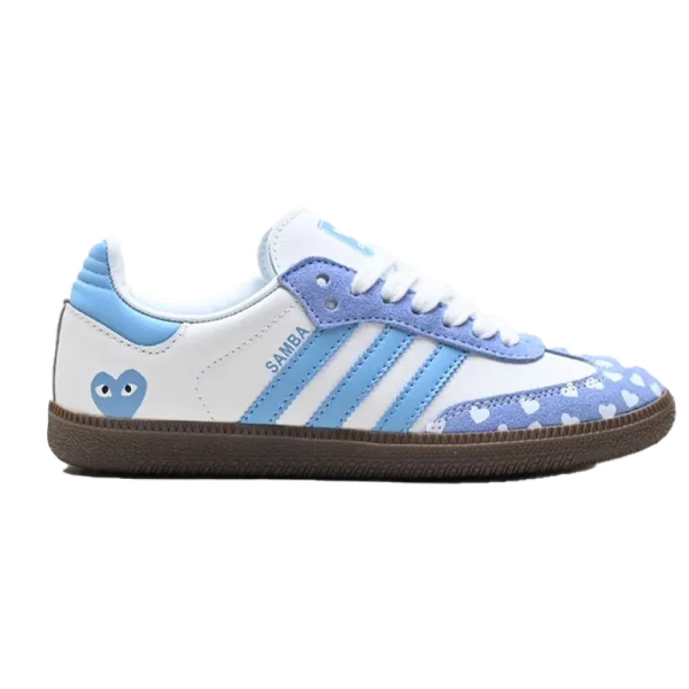 Hjärt-Mönstrade Samba Sneakers - Utförsäljning