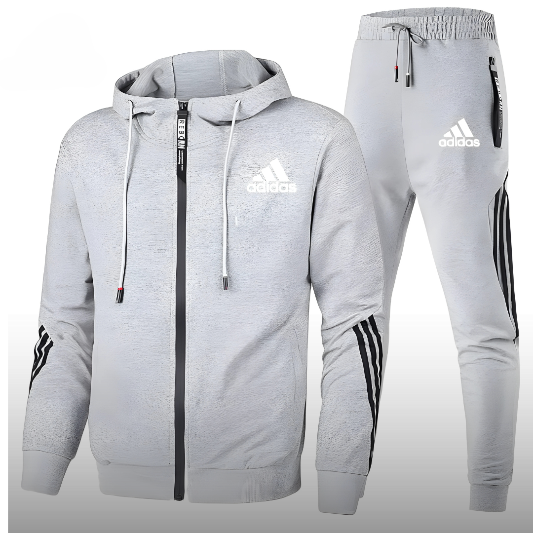 Modernt Atletiskt Hoodie- och Joggerset || Utförsäljning
