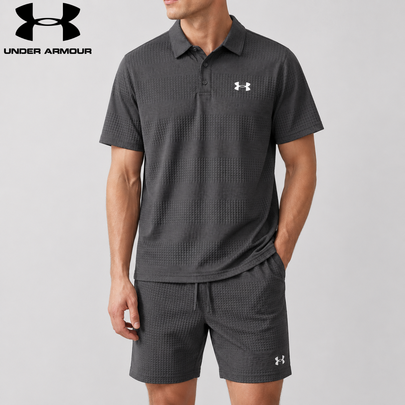Aero-Weave Polo Shorts Set || Utförsäljning