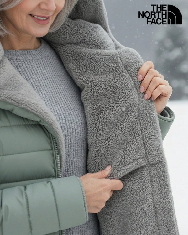 TNF Fleece Lined Quilted Coat - CLEARANCE SALE