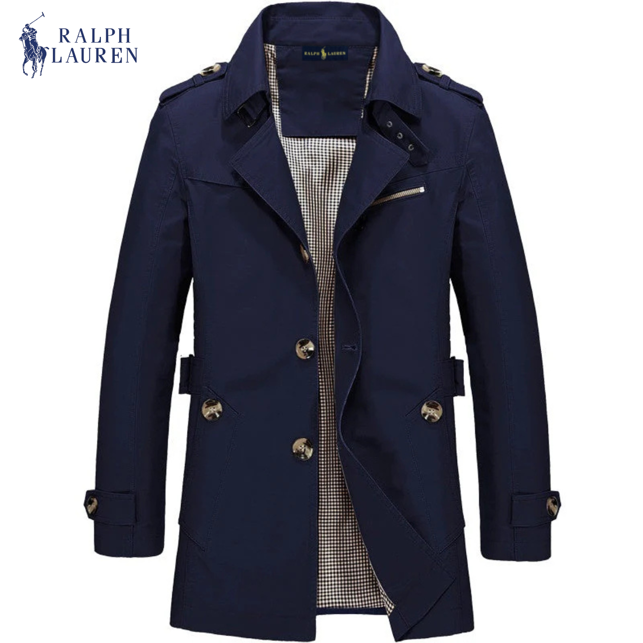 Tidlös Trench Coat || Utförsäljning