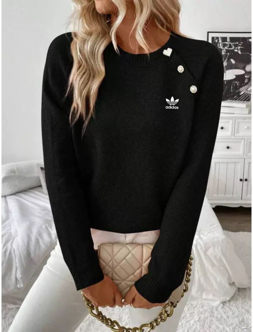 Essential Chic Knapptröja || Utförsäljning