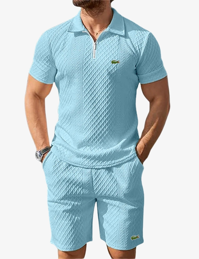 Set Polo Zippé & Short - LAGERRRENSNING