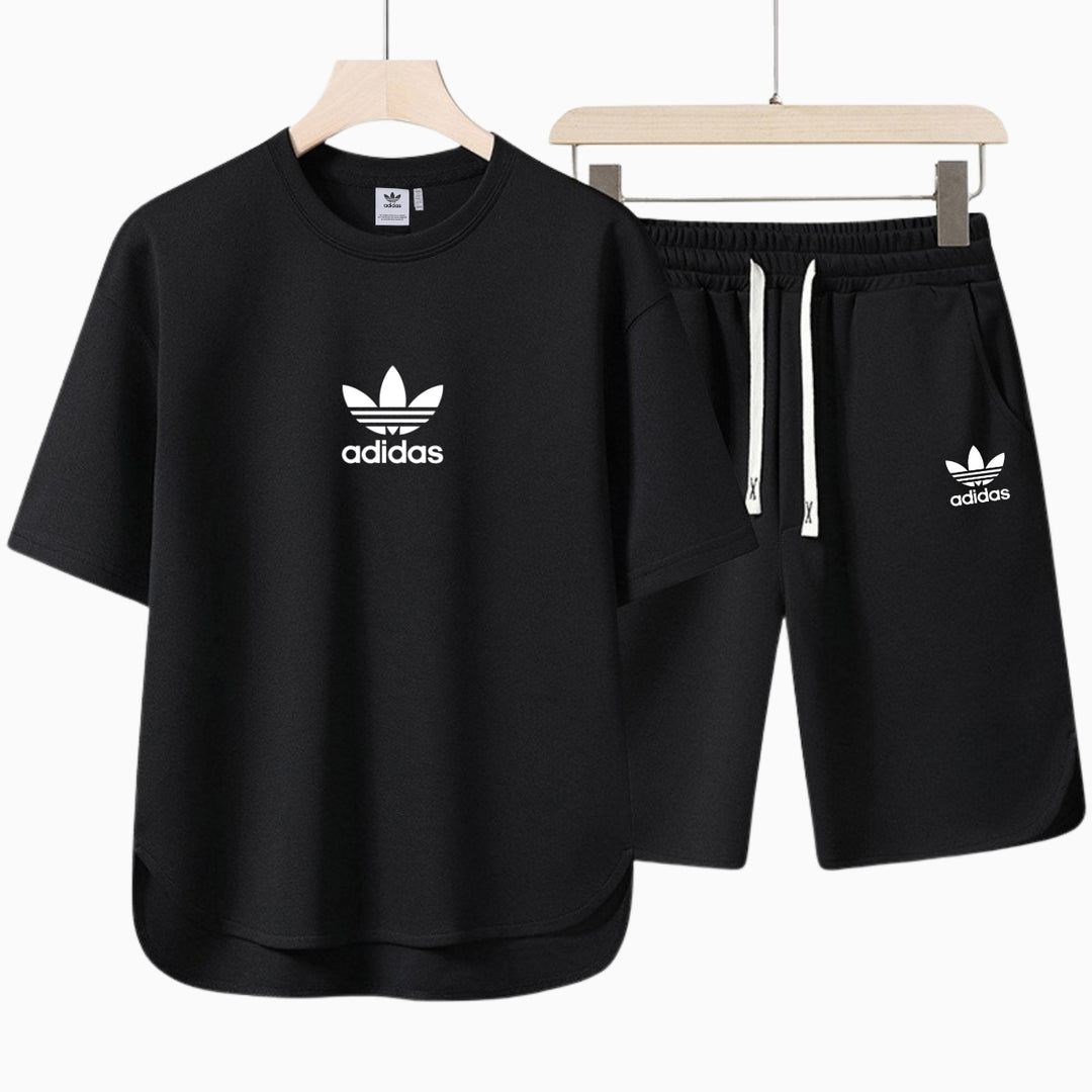 Casual Set för män - T-shirt och shorts