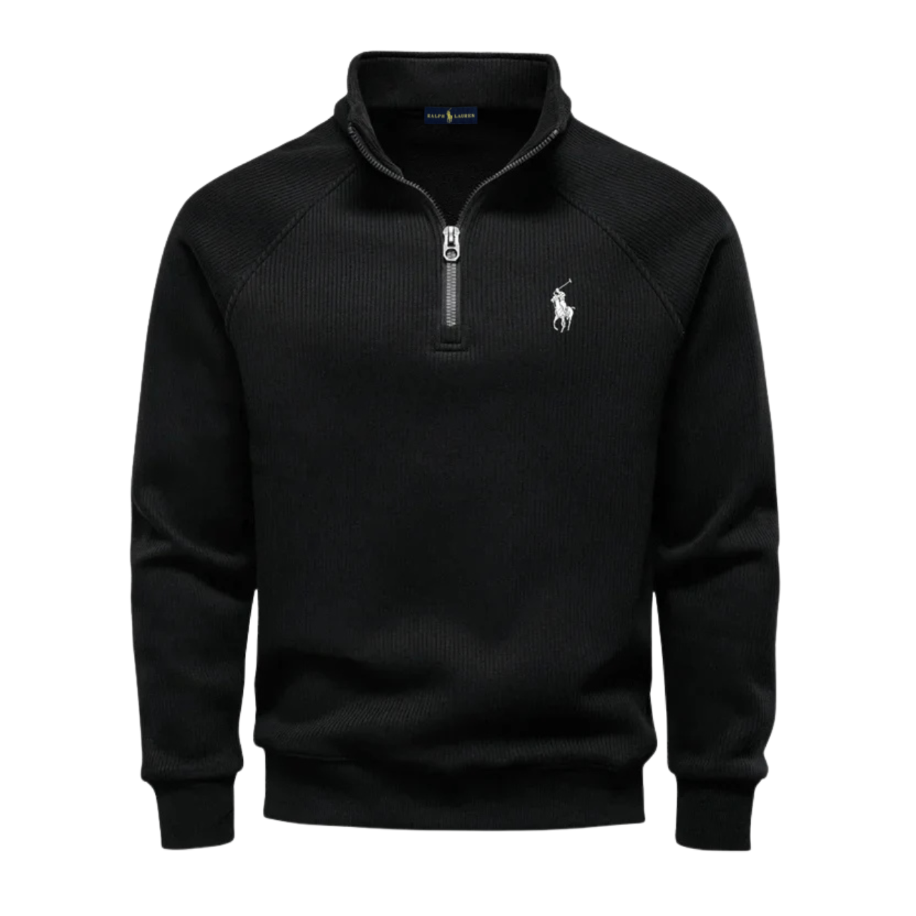 2026 Förfinad Stickad Half-Zip Tröja - Utförsäljning