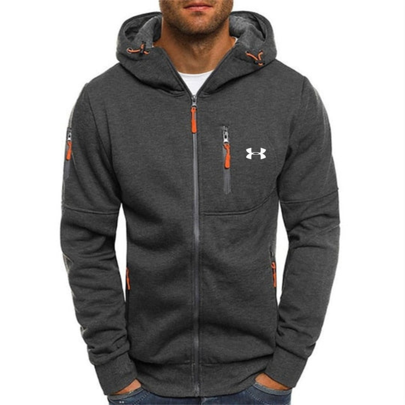 Premium Komfort Zip-Up Hoodie - Utförsäljning