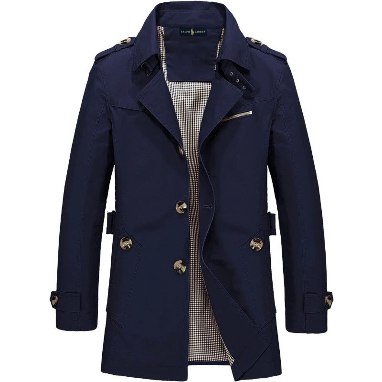 Tidlös Trench Coat || Utförsäljning