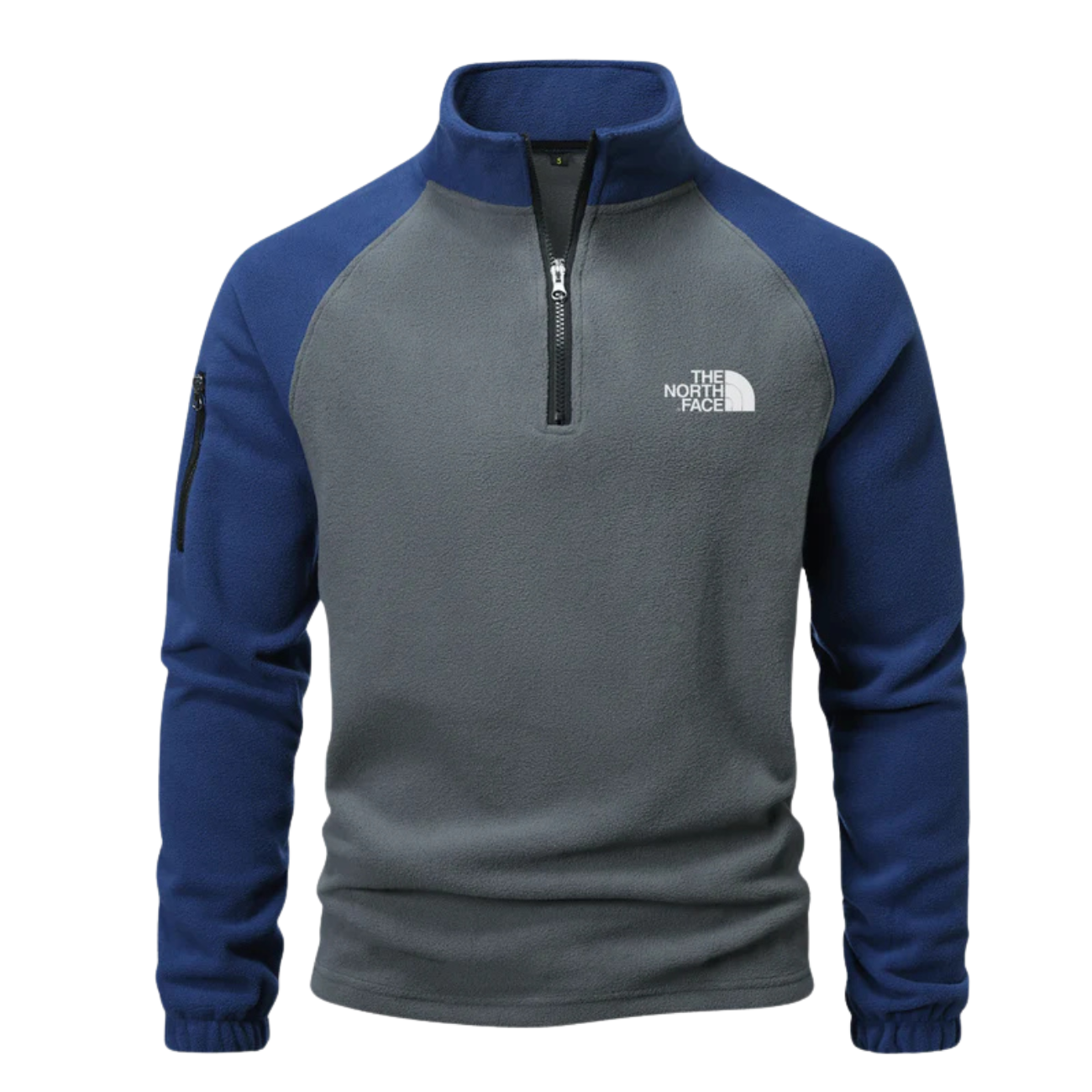 Säsongs Half-Zip Fleecepullover - Utförsäljning