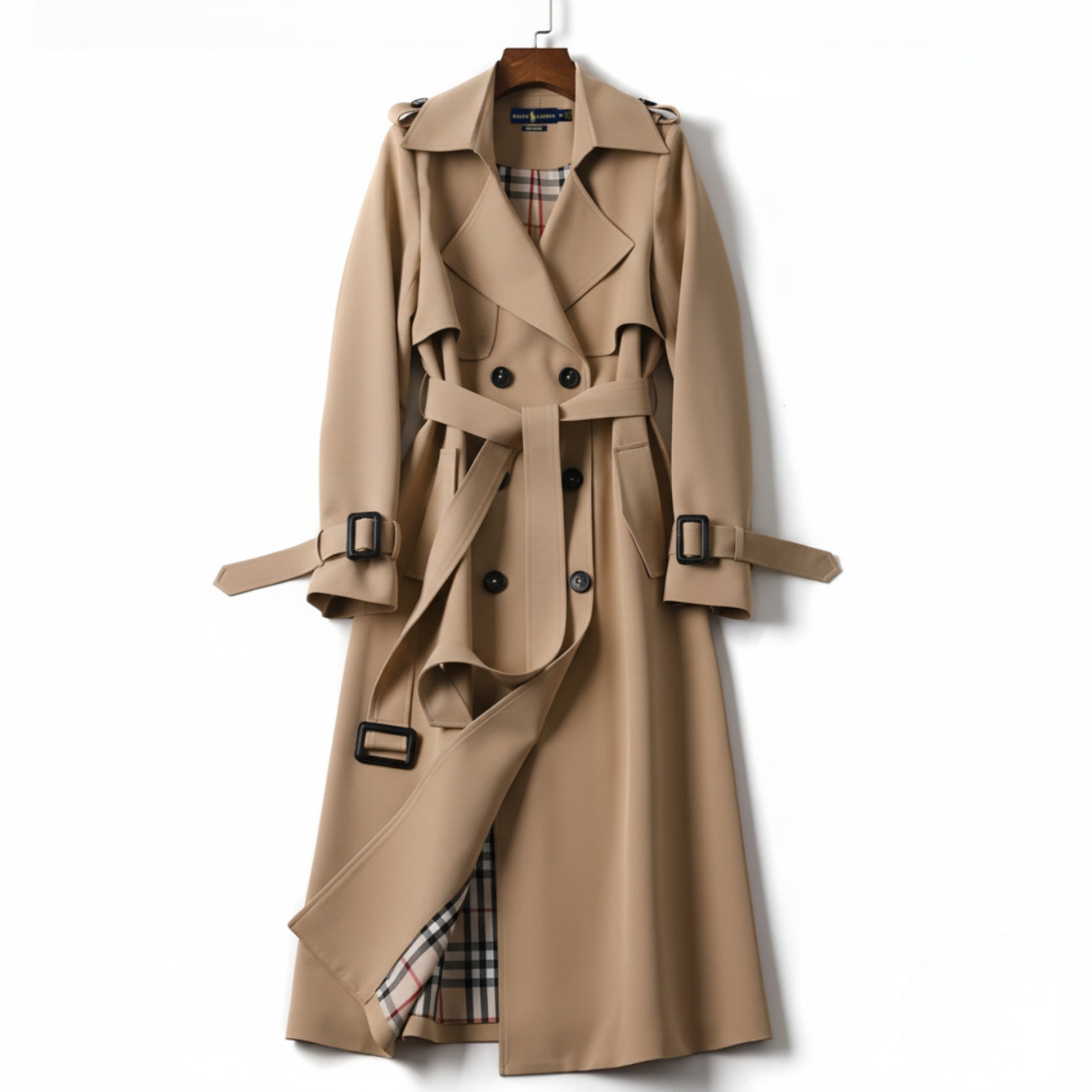 Elegant Trenchcoat med Bälte - UTFÖRSÄLJNINGSPRIS