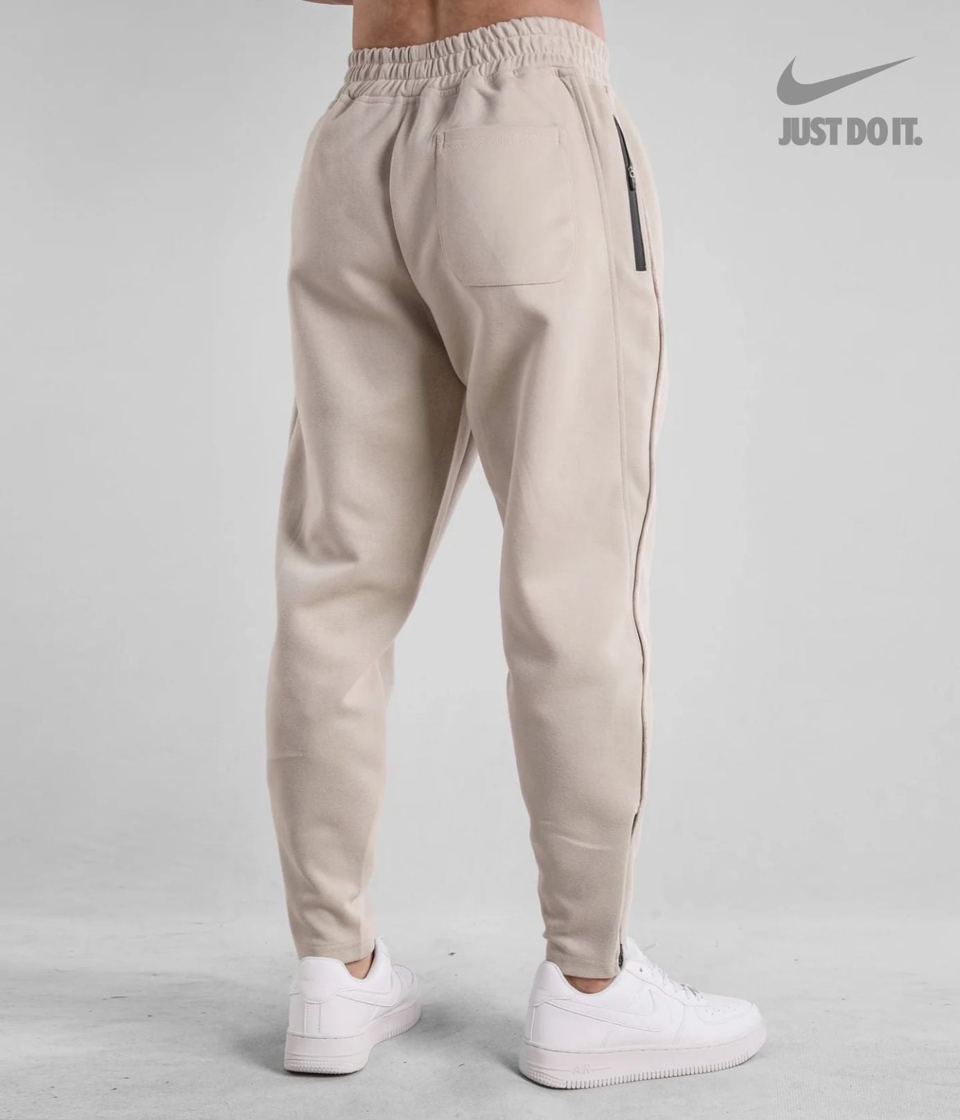 Streetwearbyxor || Med Dragkedja vid Fotleden