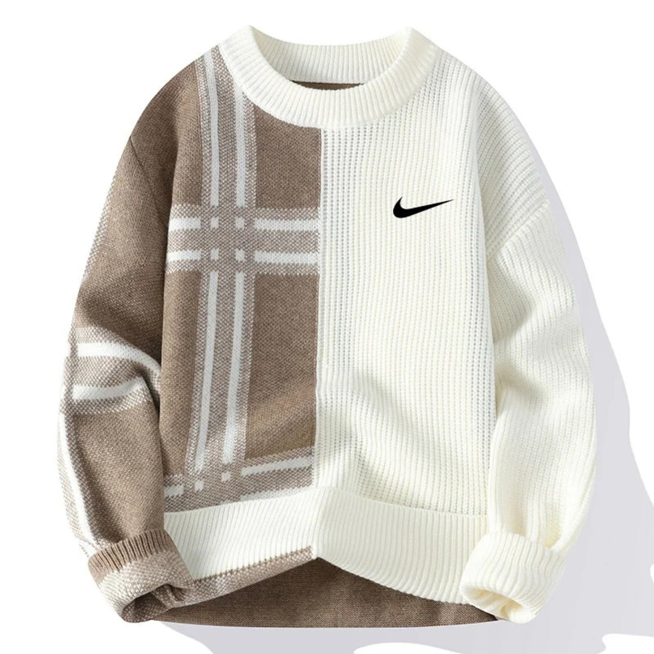 Modern Patchwork Tröja - UTFÖRSÄLJNING AV KOLLEKTION