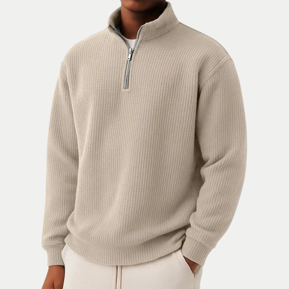 DAAN™ | Bekväm tröja med dragkedja