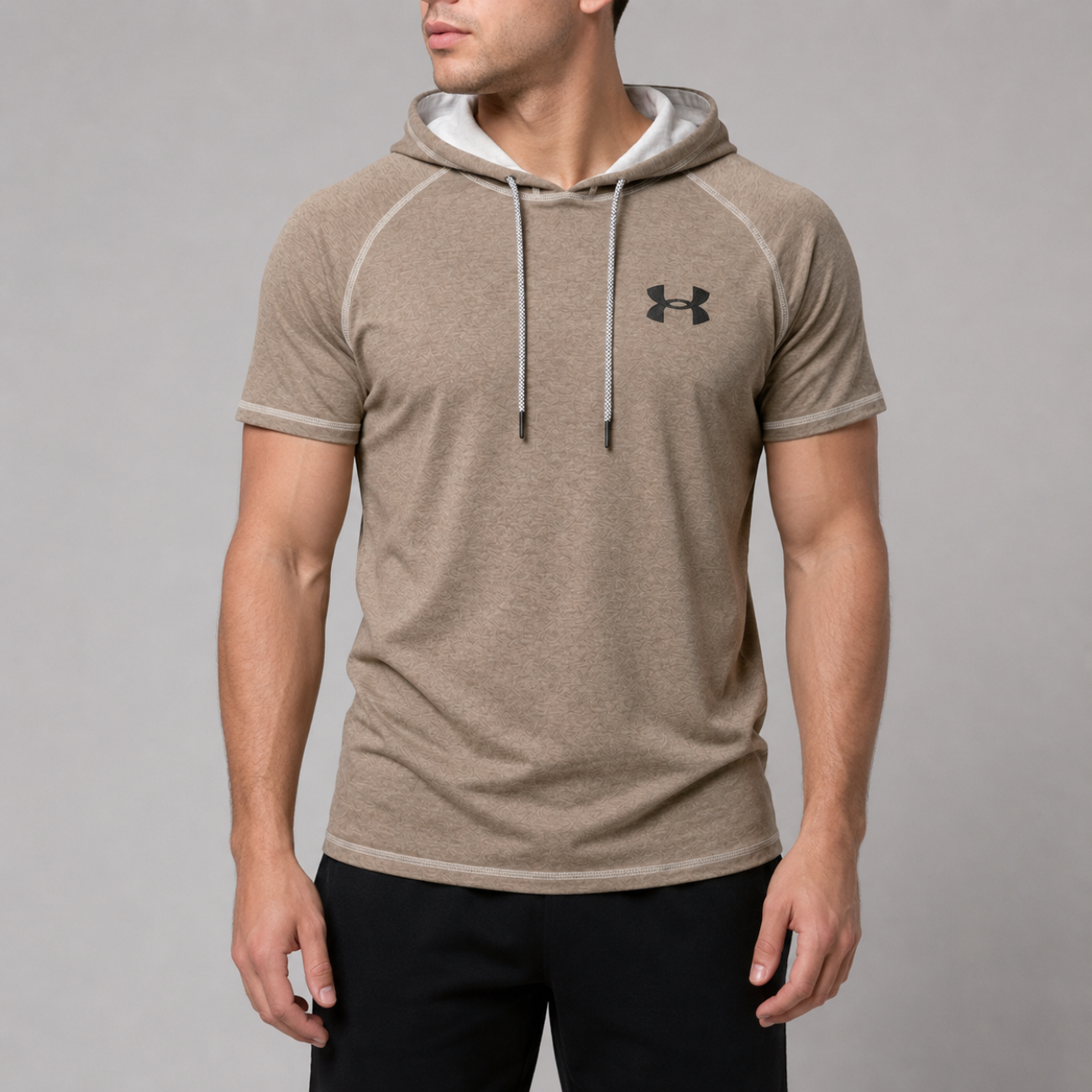 Kortärmad Hoodie - Utförsäljning