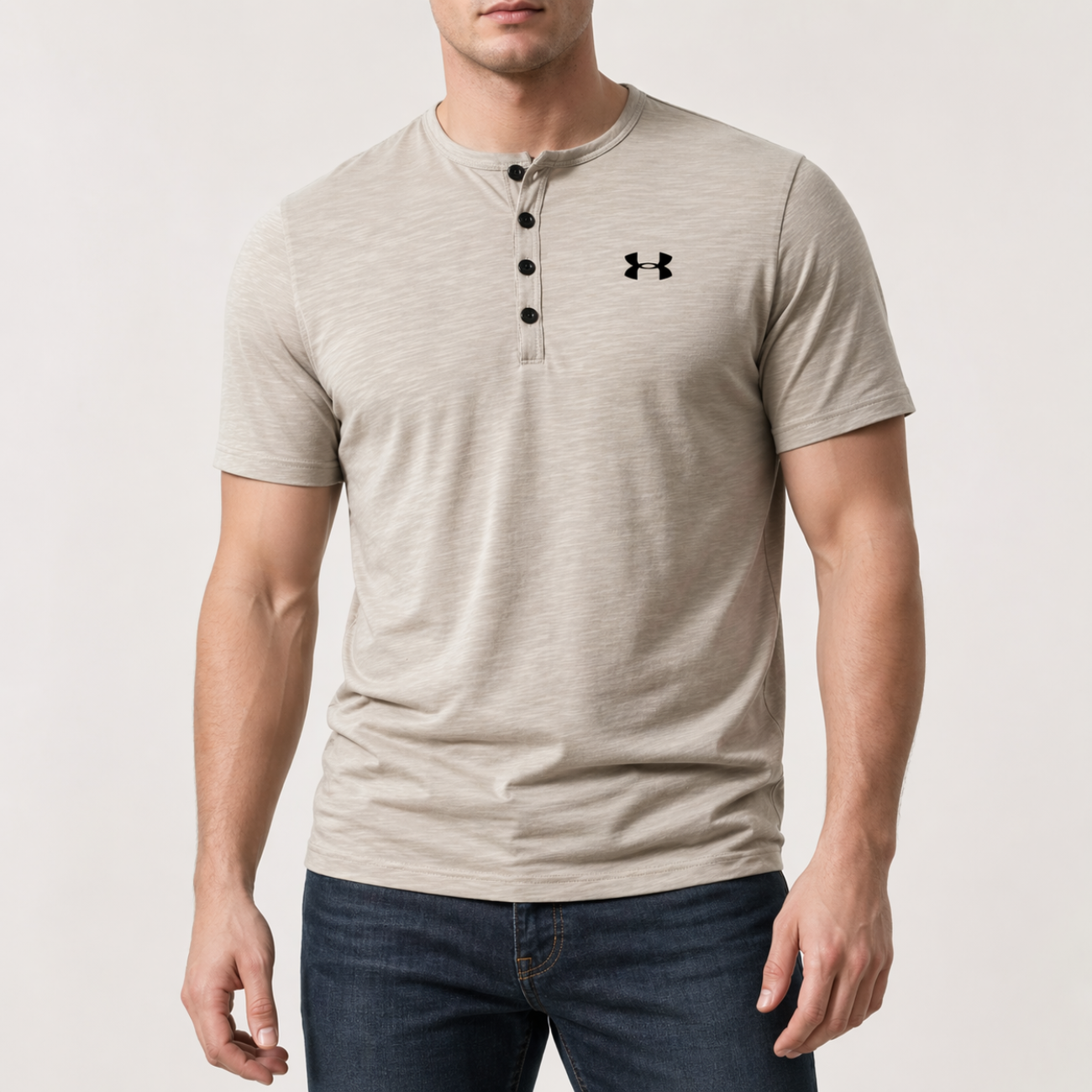 Core Tech Slub Henley - Utförsäljning