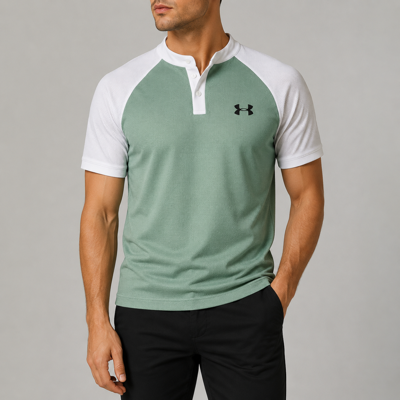 AeroFlex Henley Polo - Utförsäljning