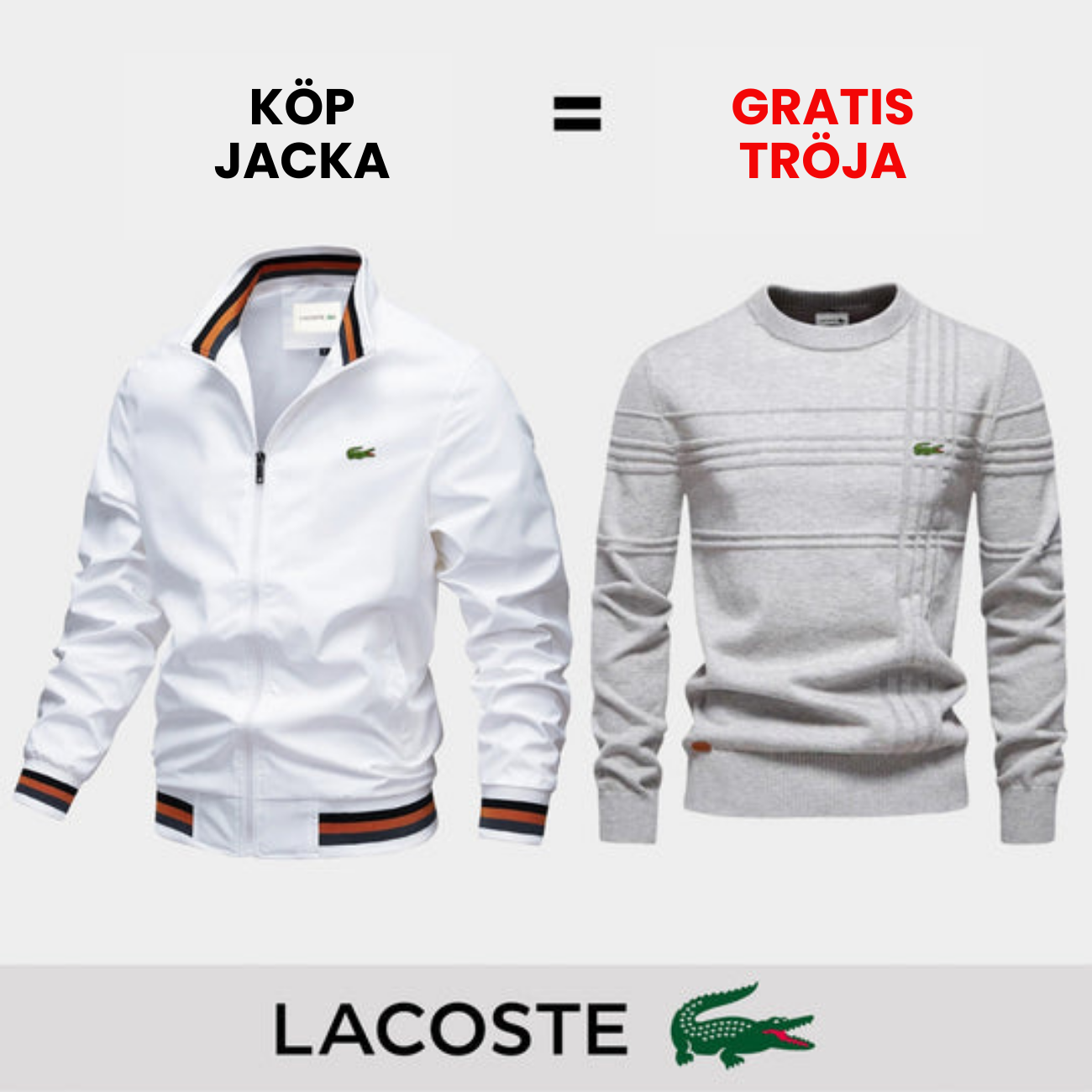 CASUAL JACKA + GRATIS TRÖJA || BEGRÄNSAT ERBJUDANDE