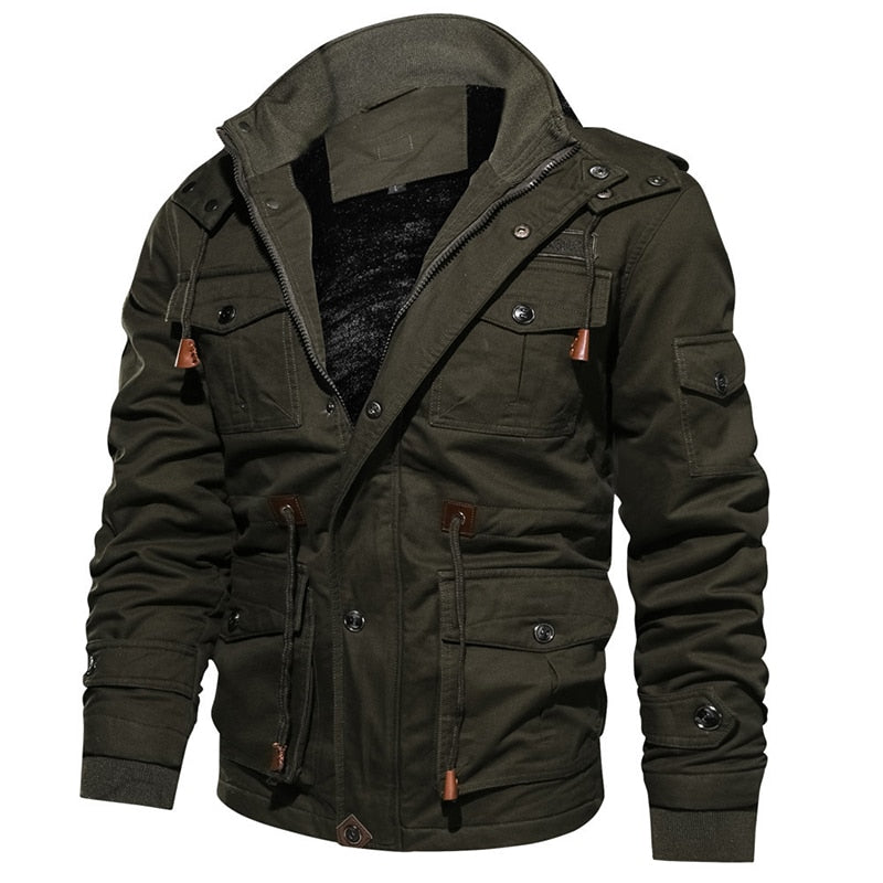 Veyro™ - Stilren Modern Jacka med Foder & Flera Fickor