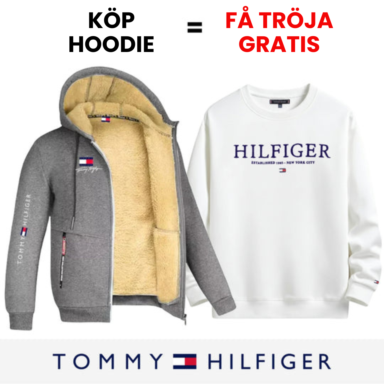 Premium Sherpa Hoodie + Sweat Erbjudande || BEGRÄNSAD ERBJUDANDE