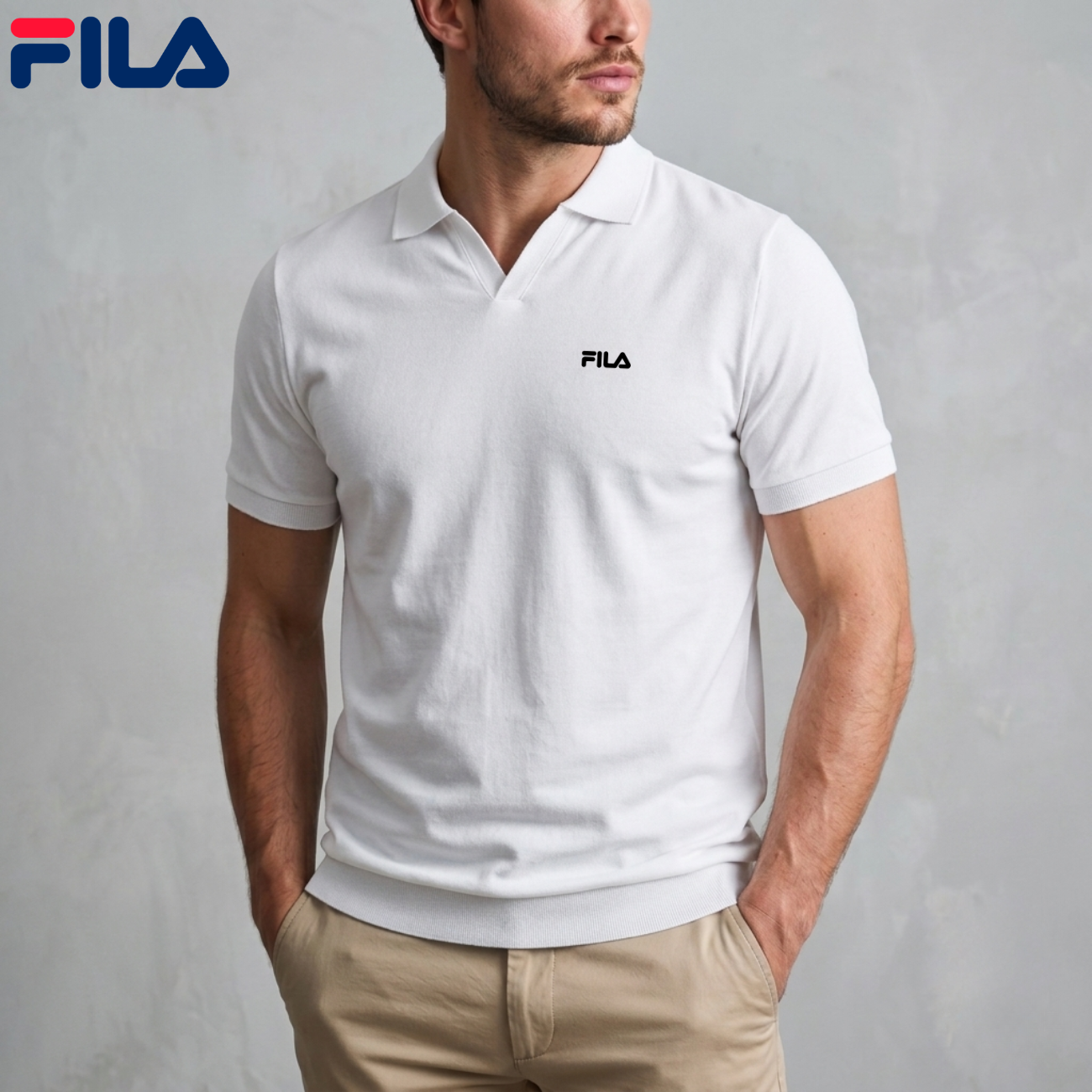 V-Placket Polo || Utförsäljning