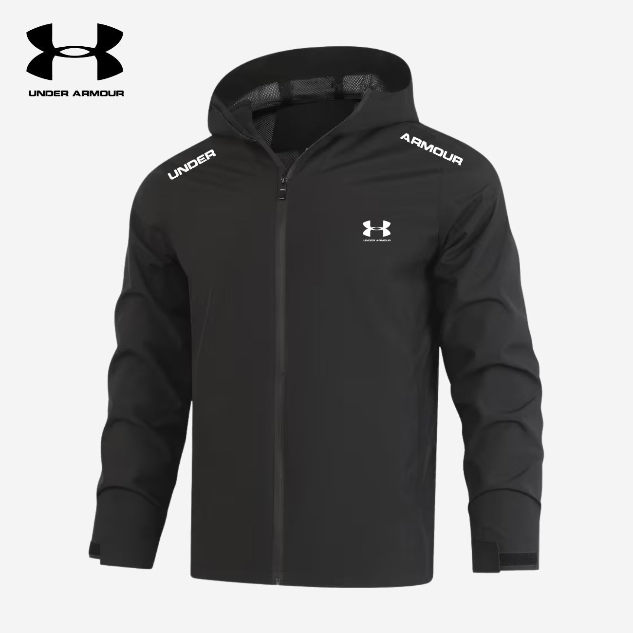 Hoodie med Dragkedja || UTSÄLJNING