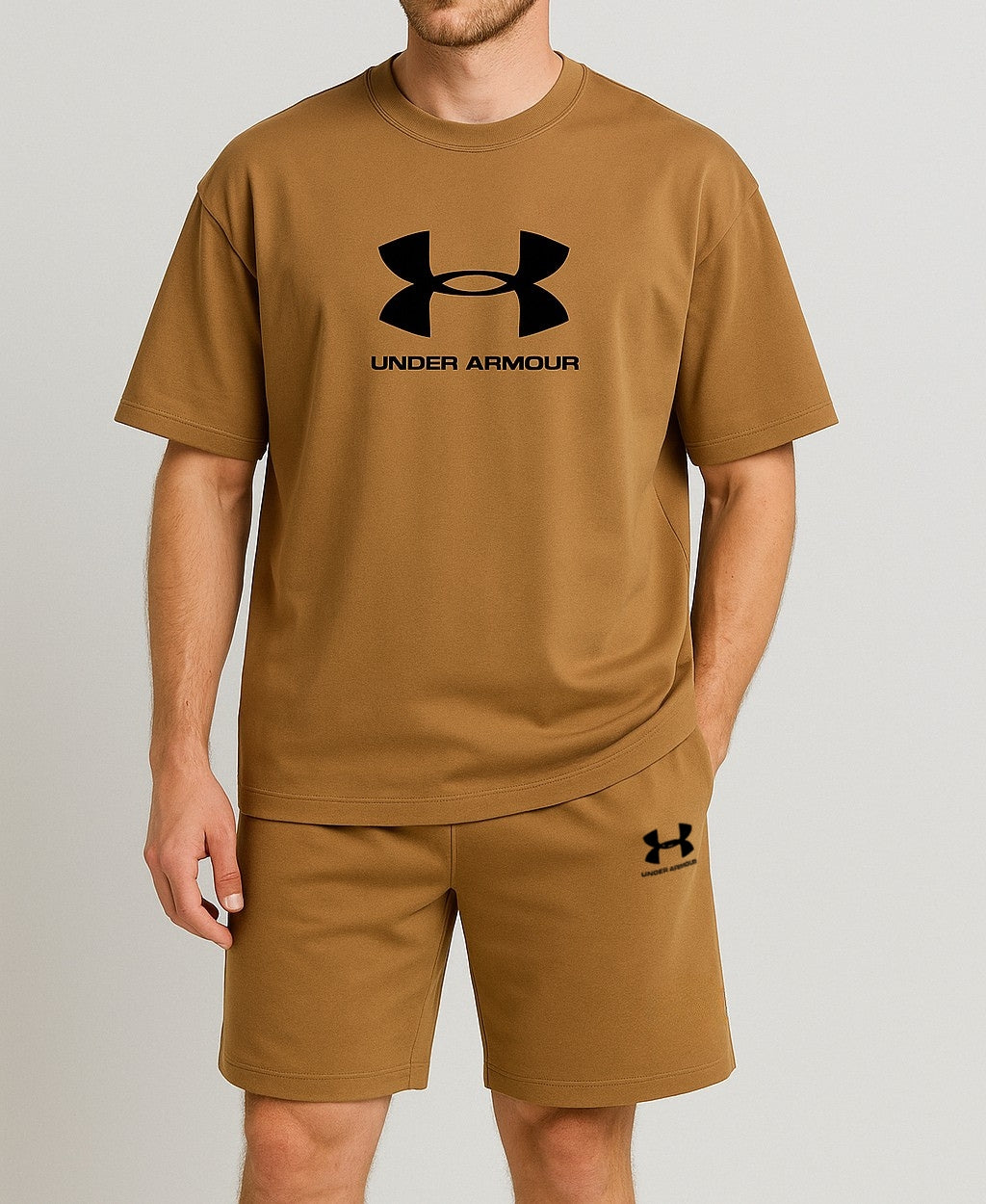 Somrig och Avslappnad Herroutfit || T-shirt och Shorts