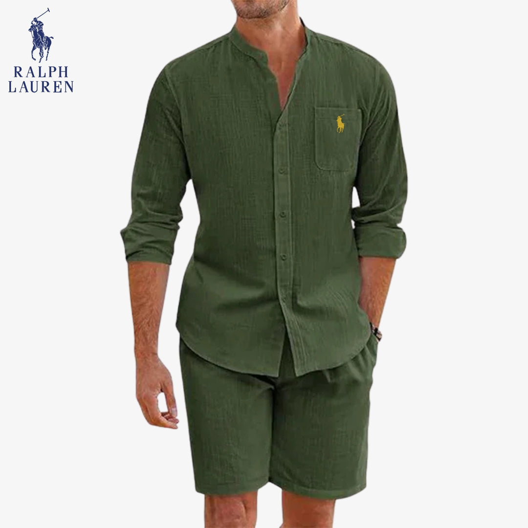 Elegant Set Skjorta & Shorts || UTFÖRSÄLJNING
