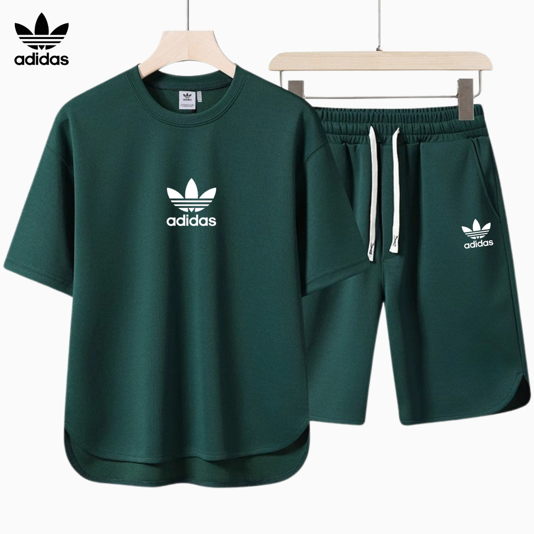 Casual Set för män || T-shirt och shorts