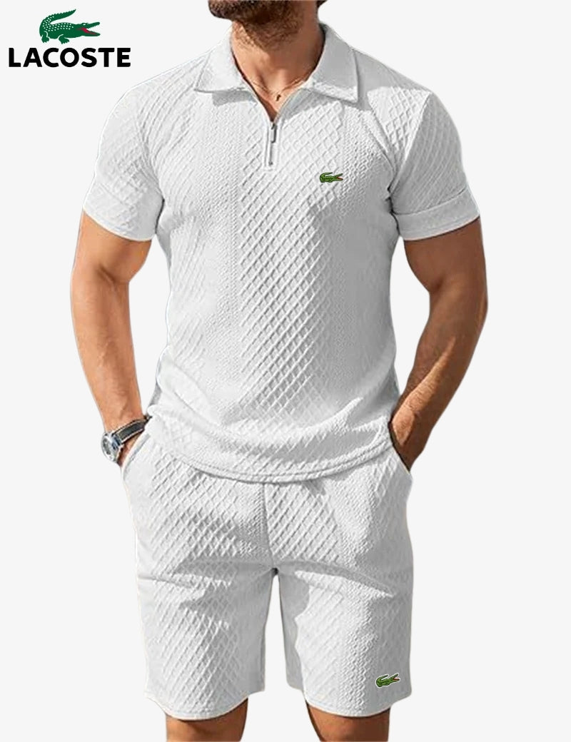 Set Polo Zippé & Short || LAGERRRENSNING