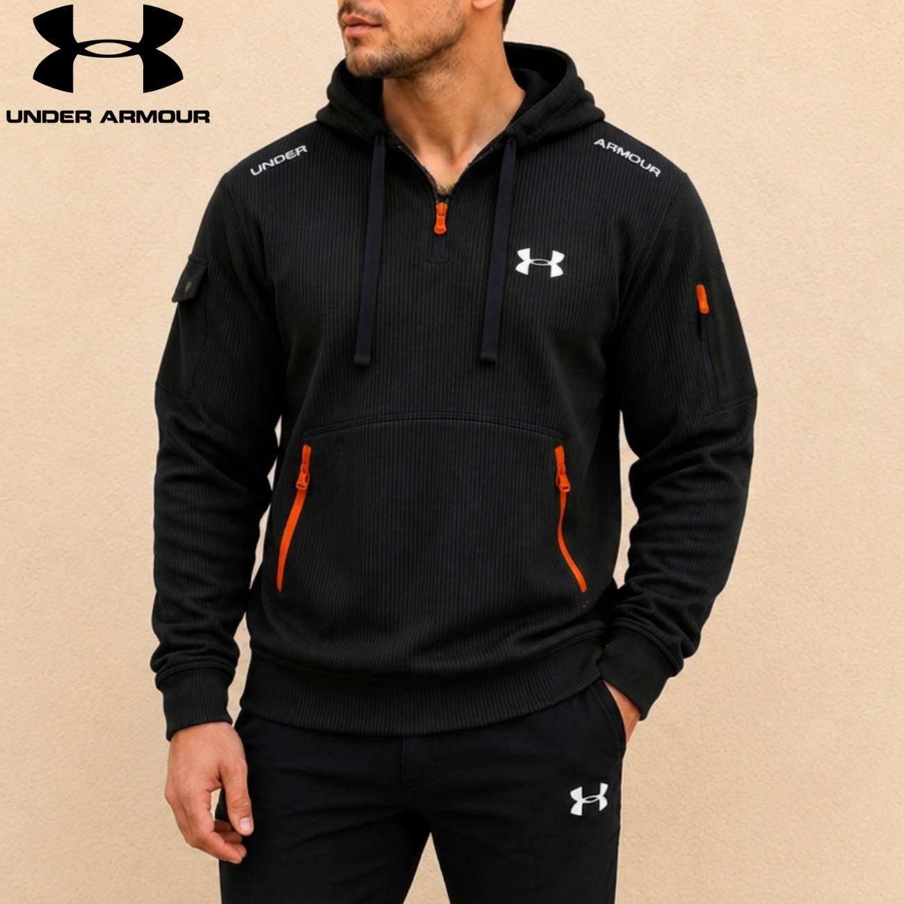 Hybrid Zip Hoodie || Utförsäljning