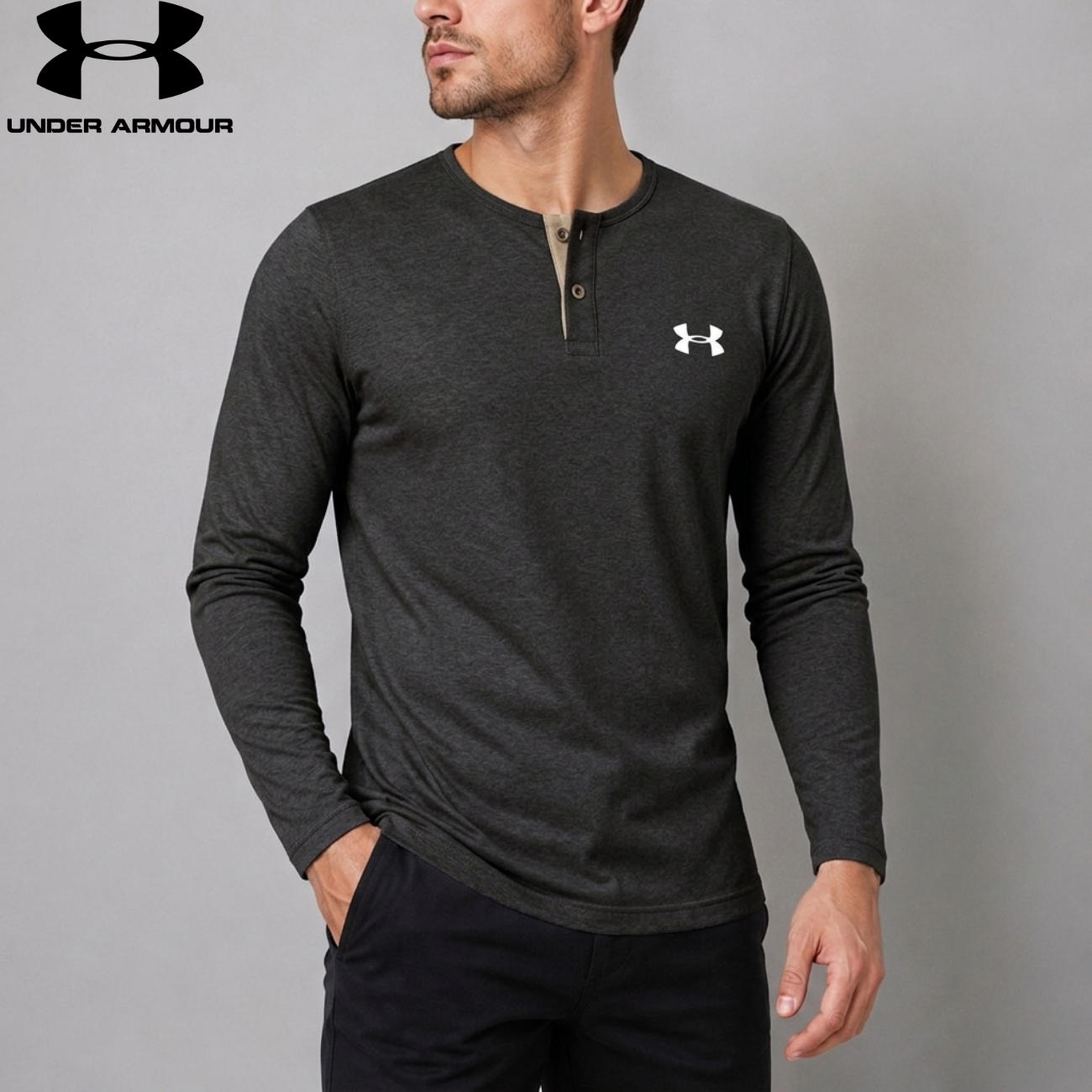 Core Tech Slub Henley || Utförsäljning