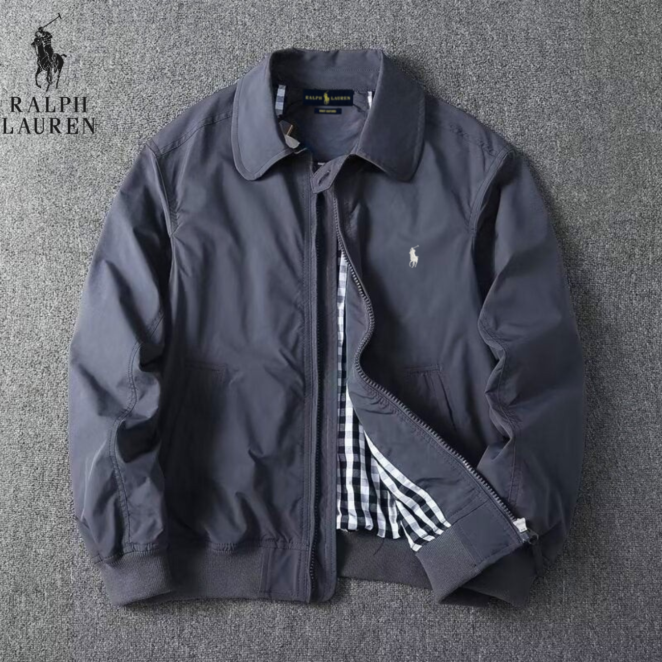 2026 Modern Klassisk Zip-Up Jacka || Rea