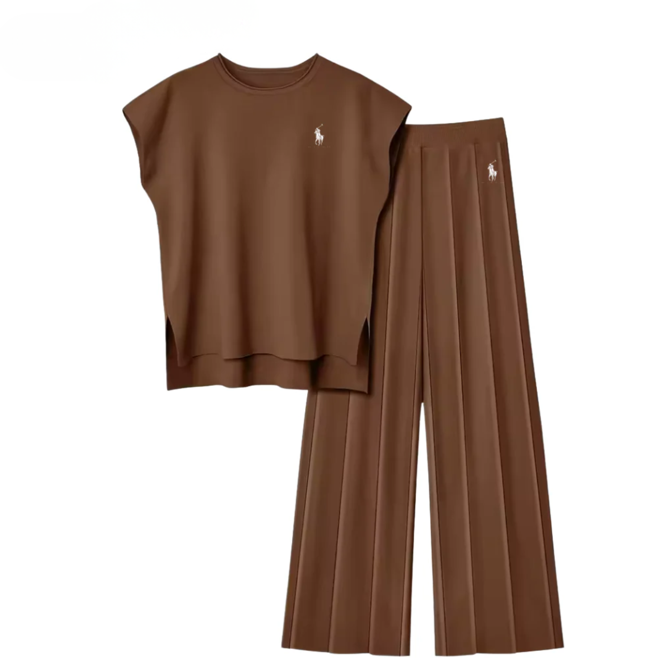 Minimalistiskt Chic Tvådelat Set - Utförsäljning