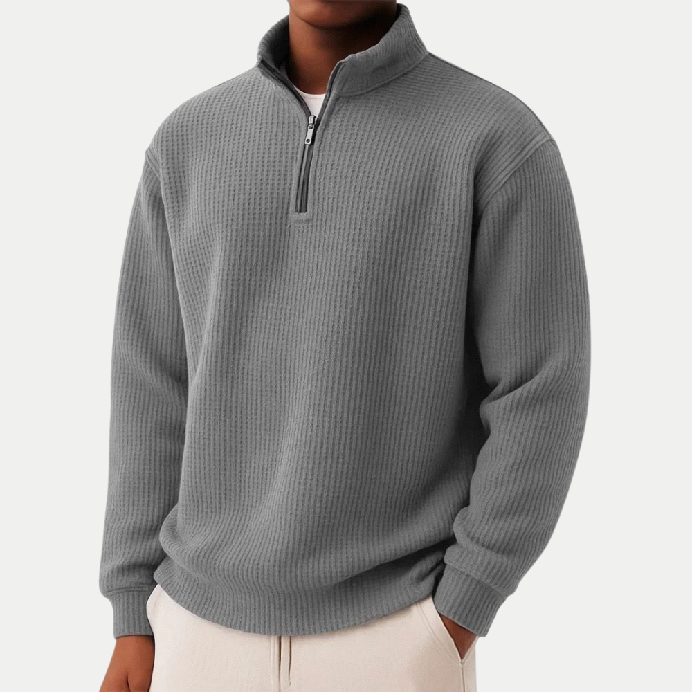 DAAN™ | Bekväm tröja med dragkedja