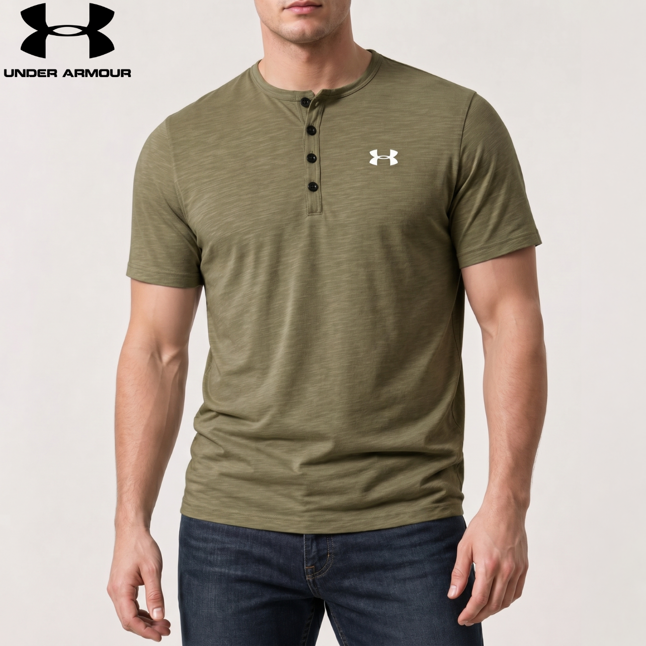 Core Tech Slub Henley || Utförsäljning