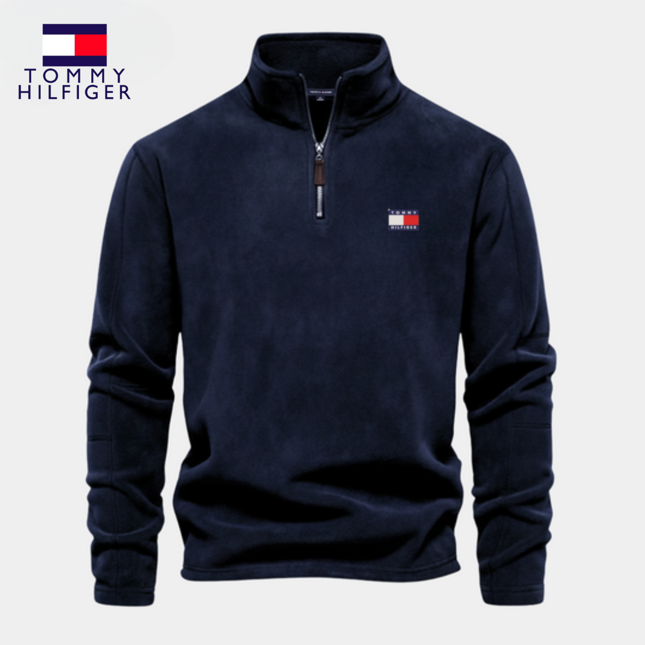 TH™ Half Zip Sweatshirt | I Bomull
